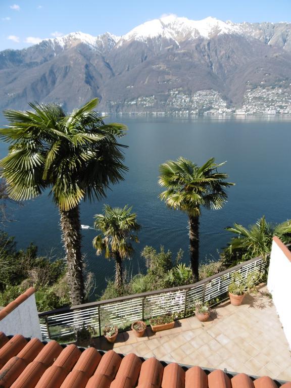 Casa Roccia Lägenhet Pino Lago Maggiore Exteriör bild